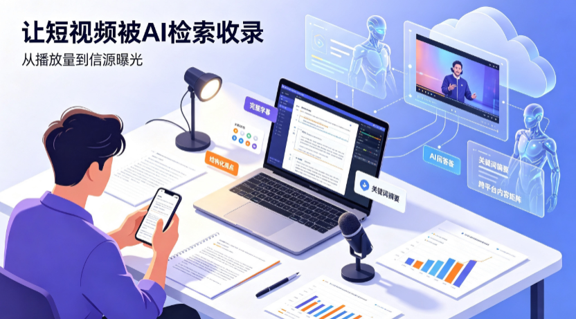涞源县短视频创作者新必修课：吃透 GEO 优化，让抖音内容被豆包、DeepSeek、元宝智能体收录